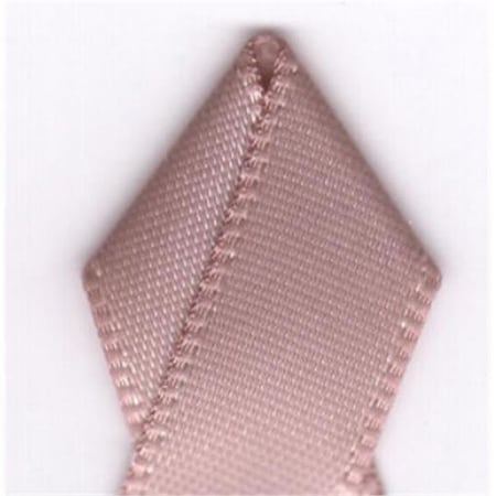 Papilion Papilion R074300090146100Y .38 in. Single-Face Satin Ribbon 100 Yards - Cameo R074300090146100Y